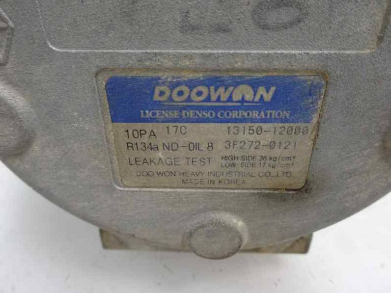 COMPRESOR AIRE ACONDICIONADO KIA CARNIVAL II 2003 2.9 CRDI (144 CV)