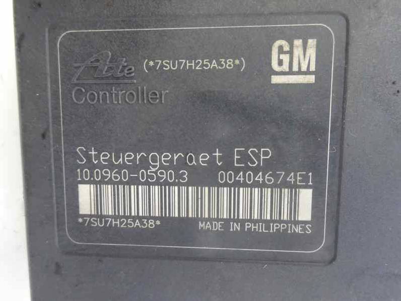 ABS OPEL ZAFIRA B 2007 1.9 CDTI (120 CV)