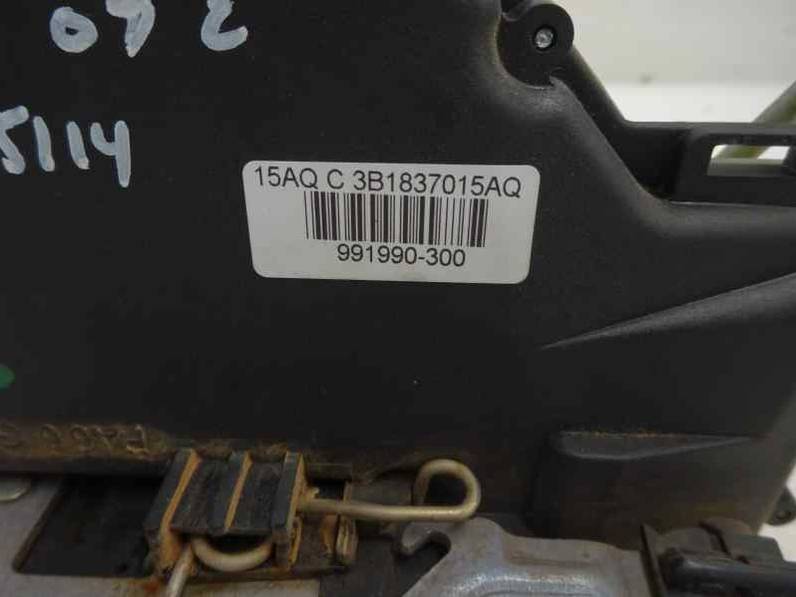 CERRADURA PUERTA DELANTERA DERECHA VOLKSWAGEN POLO 2009 1.4 TDI (69 CV)