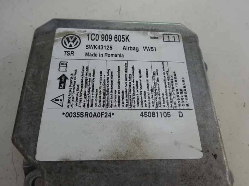 CENTRALITA AIRBAG VOLKSWAGEN POLO 2009 1.4 TDI (69 CV)