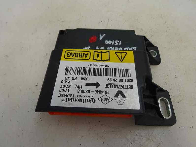 CENTRALITA AIRBAG DACIA SANDERO 2009 1.5 DCI D (86 CV)