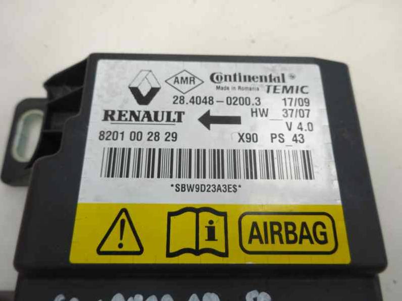 CENTRALITA AIRBAG DACIA SANDERO 2009 1.5 DCI D (86 CV)