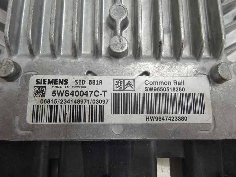 CENTRALITA MOTOR UCE CITROEN C5 BERLINA 2003 2.0 HDI (90 CV)