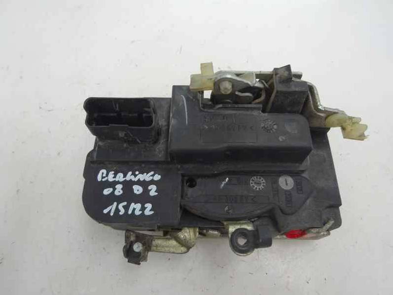 CERRADURA PUERTA DELANTERA DERECHA CITROEN BERLINGO 2008 1.6 16V HDI (90 CV)