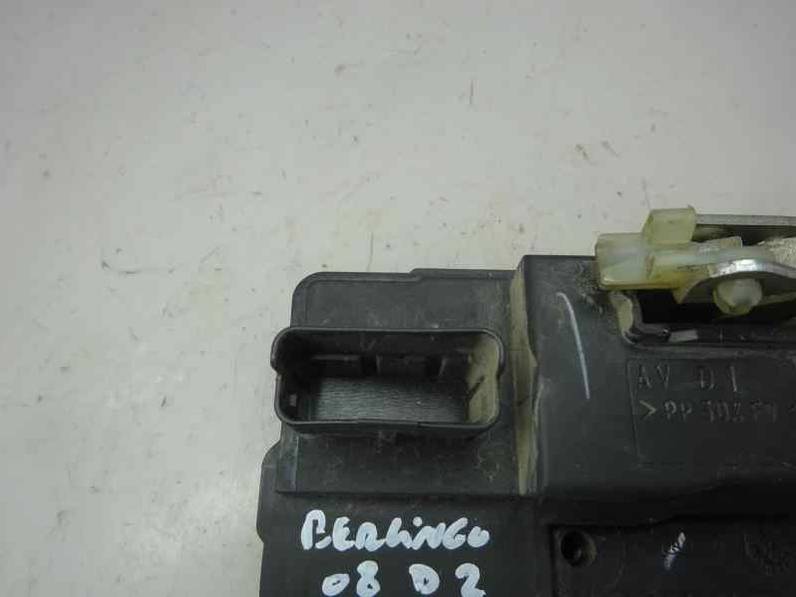 CERRADURA PUERTA DELANTERA DERECHA CITROEN BERLINGO 2008 1.6 16V HDI (90 CV)