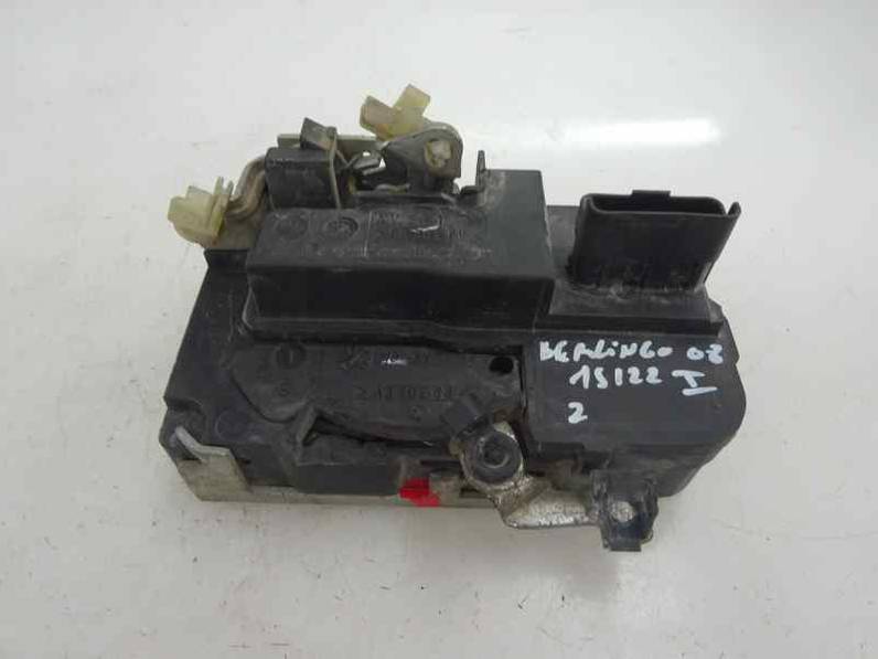 CERRADURA PUERTA DELANTERA IZQUIERDA CITROEN BERLINGO 2008 1.6 16V HDI (90 CV)