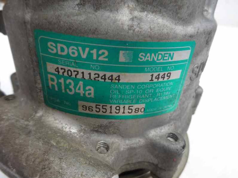 COMPRESOR AIRE ACONDICIONADO PEUGEOT 307 BERLINA 2005 1.6 HDI (109 CV)