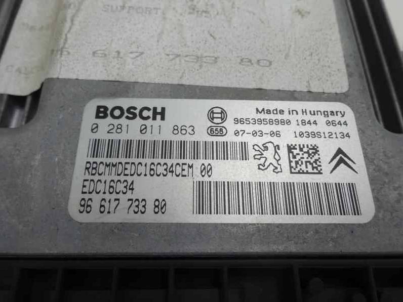 CENTRALITA MOTOR UCE CITROEN C4 BERLINA 2007 1.6 16V HDI (90 CV)