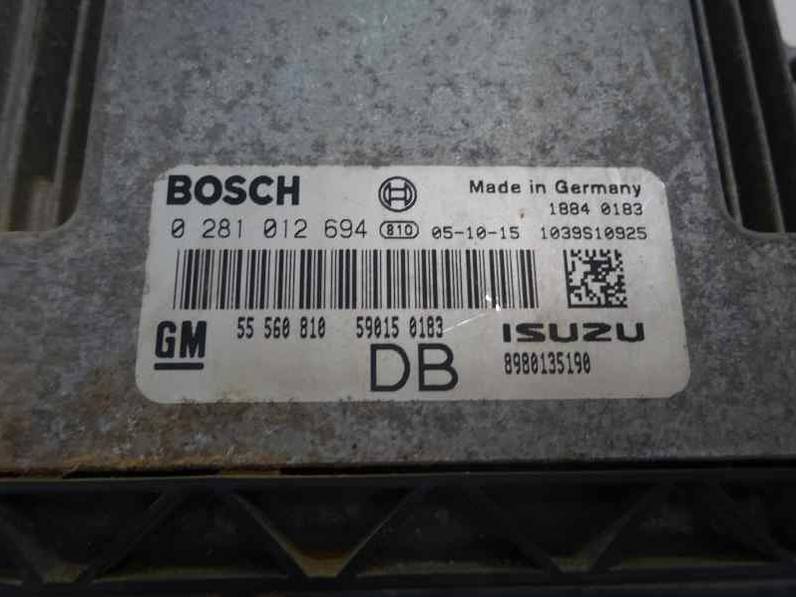 CENTRALITA MOTOR UCE OPEL ASTRA GTC 2006 1.7 16V CDTI (101 CV)