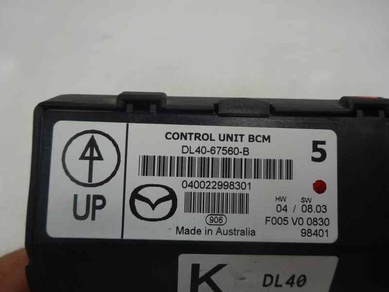 CAJA RELES FUSIBLES MAZDA 2 LIM 2009 1.3 16V (75 CV)