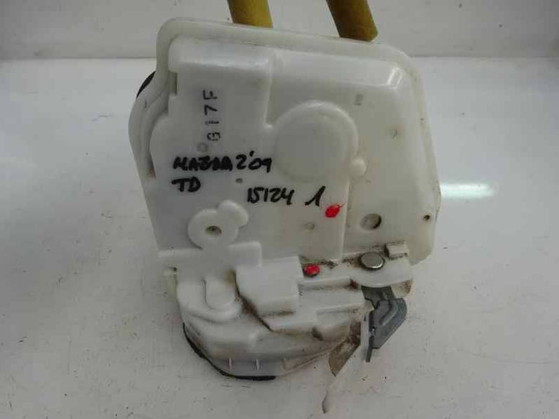 CERRADURA PUERTA TRASERA DERECHA MAZDA 2 LIM 2009 1.3 16V (75 CV)