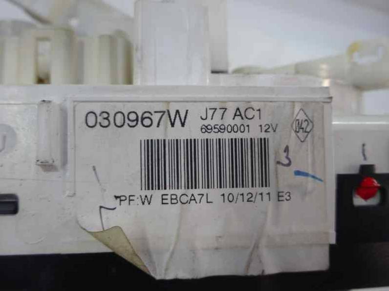 MANDO CALEFACCION AIRE ACONDICIONADO RENAULT CLIO III 2012 1.5 DCI D (75 CV)