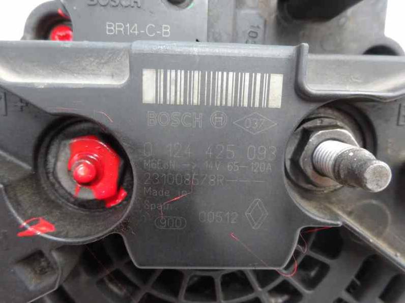 ALTERNADOR RENAULT CLIO III 2012 1.5 DCI D (75 CV)
