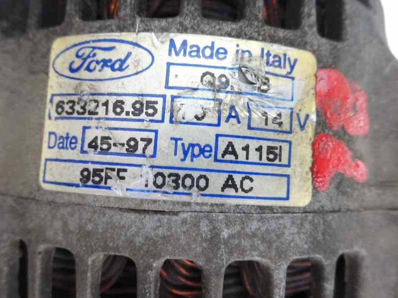 ALTERNADOR FORD ESCORT BERL TURNIER 1998 1.8 TURBODIESEL (90 CV)