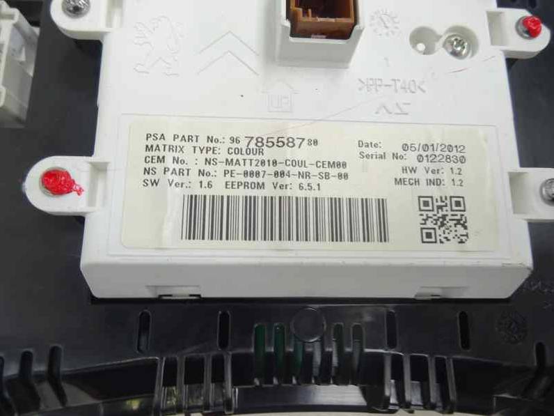 CUADRO INSTRUMENTOS CITROEN DS4 2012 1.6 HDI FAP (112 CV)