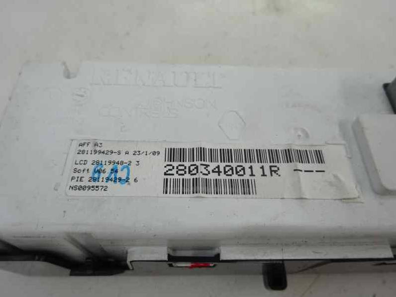 PANTALLA MULTIFUNCION RENAULT MEGANE III BERLINA 5 P 2009 1.5 DCI D (106 CV)