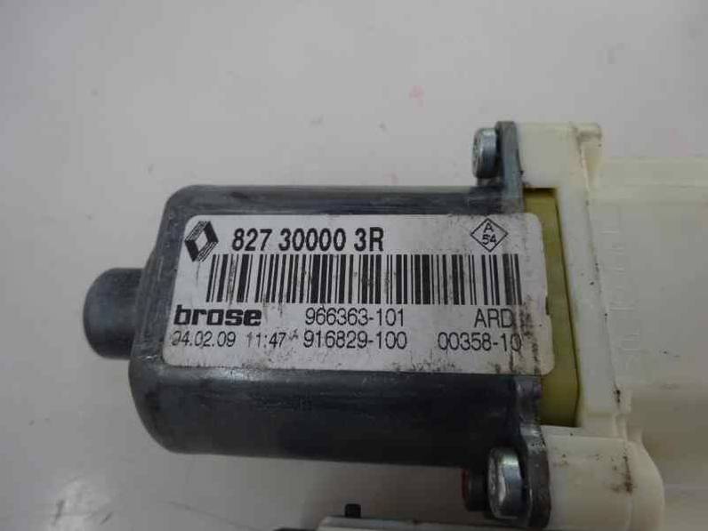 MOTOR ELEVALUNAS TRASERO DERECHO RENAULT MEGANE III BERLINA 5 P 2009 1.5 DCI D (106 CV)