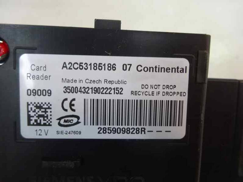 CONMUTADOR DE ARRANQUE RENAULT MEGANE III BERLINA 5 P 2009 1.5 DCI D (106 CV)