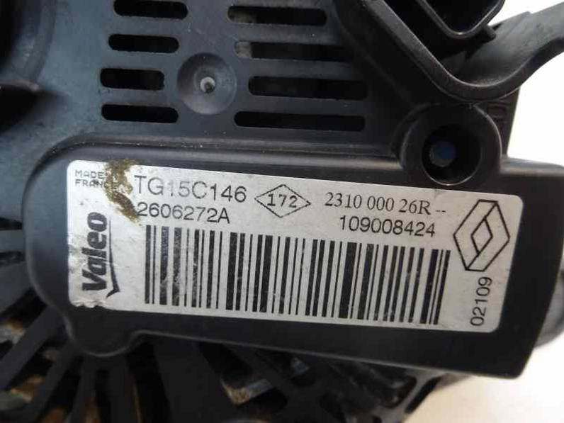 ALTERNADOR RENAULT MEGANE III BERLINA 5 P 2009 1.5 DCI D (106 CV)