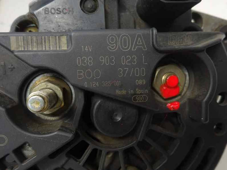 ALTERNADOR VOLKSWAGEN GOLF IV BERLINA 2002 1.9 TDI (110 CV)