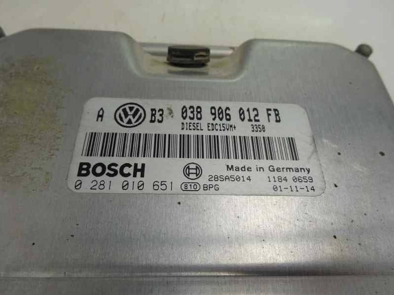 CENTRALITA MOTOR UCE VOLKSWAGEN GOLF IV BERLINA 2002 1.9 TDI (110 CV)