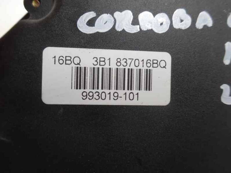 CERRADURA PUERTA DELANTERA DERECHA SEAT CORDOBA BERLINA 2003 1.9 TDI (101 CV)