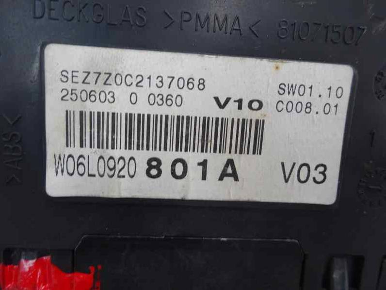 CUADRO INSTRUMENTOS SEAT CORDOBA BERLINA 2003 1.9 TDI (101 CV)