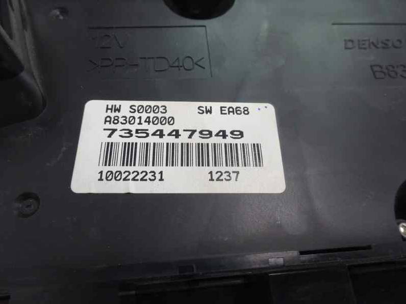 MANDO CLIMATIZADOR FIAT GRANDE PUNTO 2008 1.3 16V JTD (75 CV)