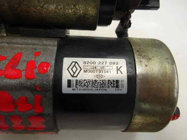 MOTOR ARRANQUE RENAULT CLIO II FASE II 2005 1.5 DCI D (65 CV)