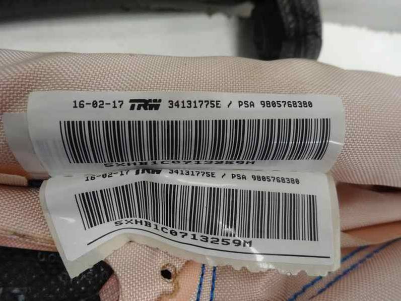 AIRBAG CORTINA DELANTERO DERECHO PEUGEOT 308 SW 2017 1.6 BLUE-HDI FAP (120 CV)