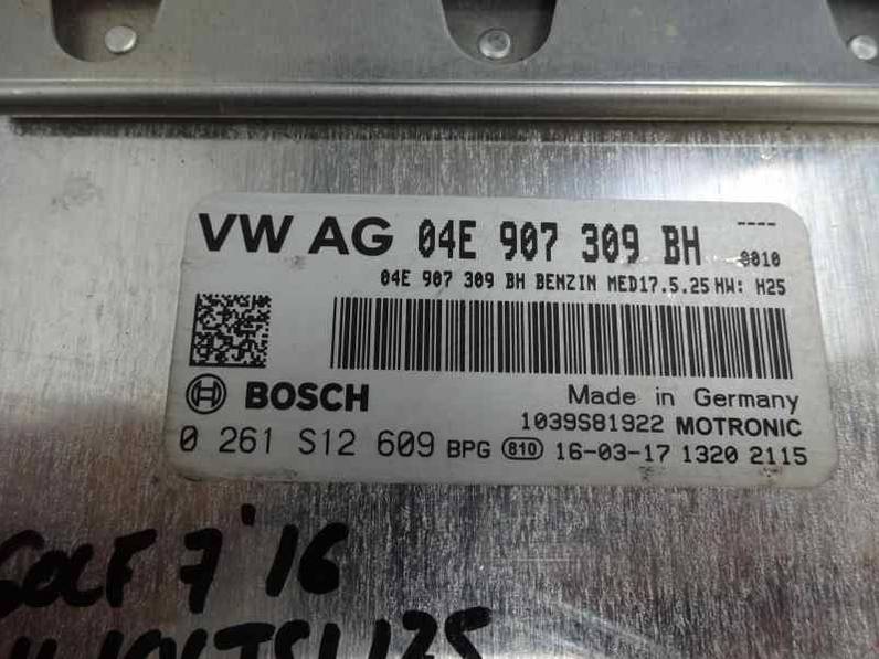 CENTRALITA MOTOR UCE VOLKSWAGEN GOLF VII LIM 2016 1.4 16V TSI (125 CV)
