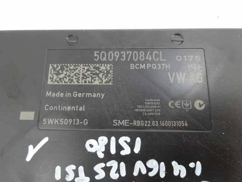 CAJA RELES FUSIBLES VOLKSWAGEN GOLF VII LIM 2016 1.4 16V TSI (125 CV)