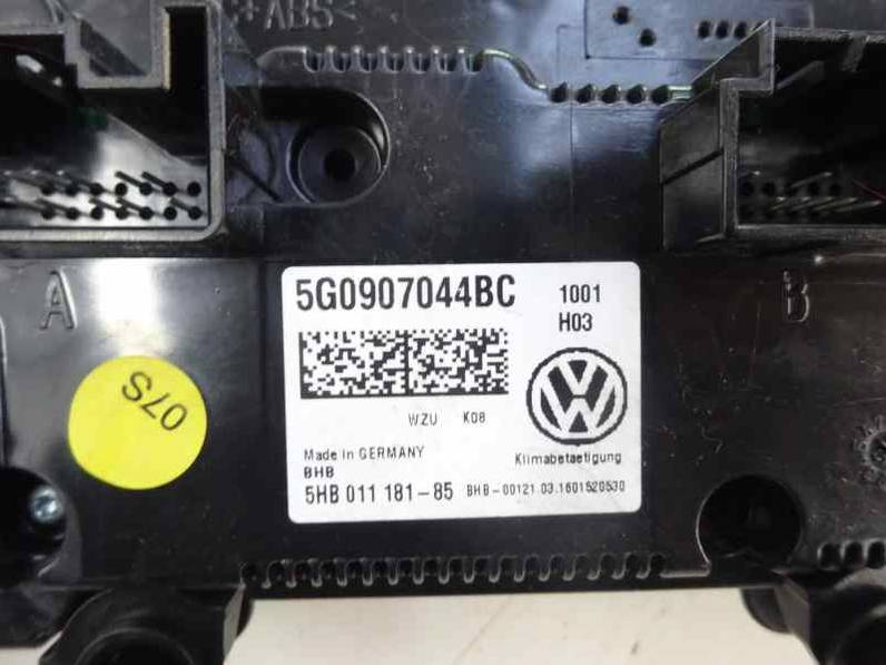 MANDO CLIMATIZADOR VOLKSWAGEN GOLF VII LIM 2016 1.4 16V TSI (125 CV)