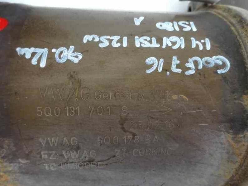 CATALIZADOR VOLKSWAGEN GOLF VII LIM 2016 1.4 16V TSI (125 CV)