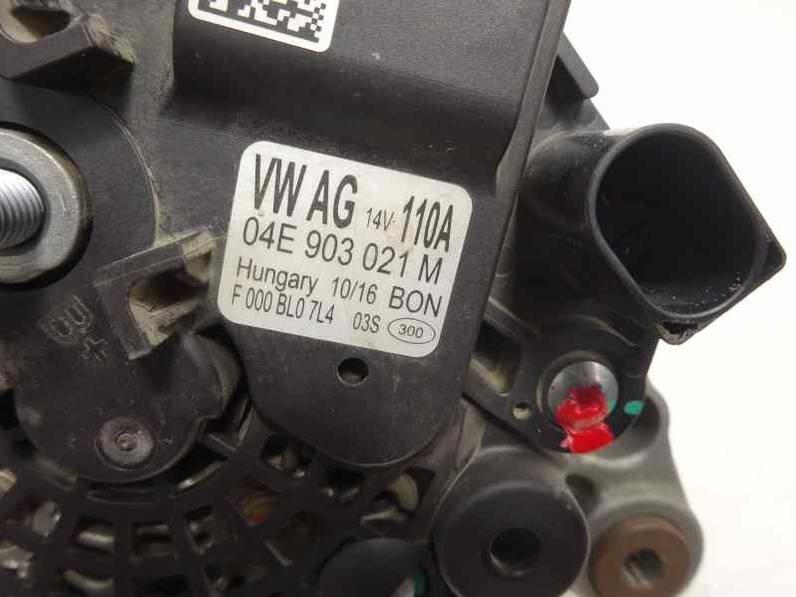 ALTERNADOR VOLKSWAGEN GOLF VII LIM 2016 1.4 16V TSI (125 CV)