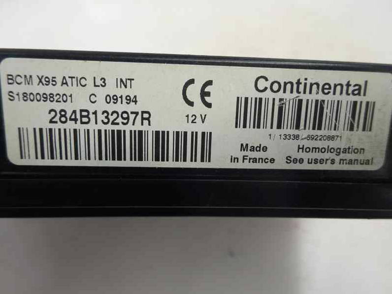 CAJA RELES FUSIBLES RENAULT MEGANE III COUPE 2009 1.5 DCI D (106 CV)