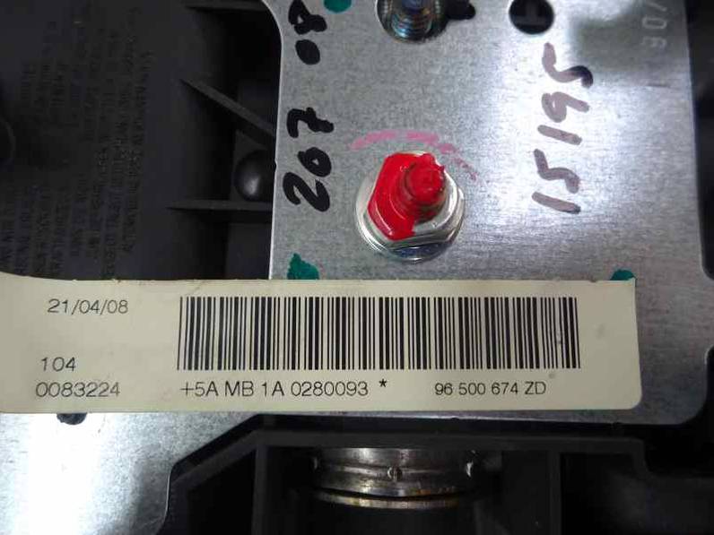 AIRBAG DELANTERO IZQUIERDO PEUGEOT 207 2008 1.4 HDI (68 CV)