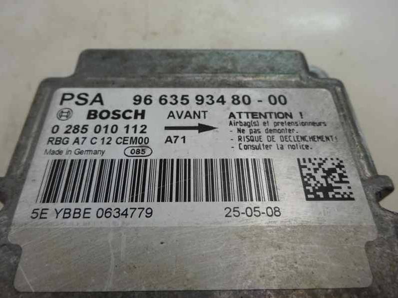 CENTRALITA AIRBAG PEUGEOT 207 2008 1.4 HDI (68 CV)