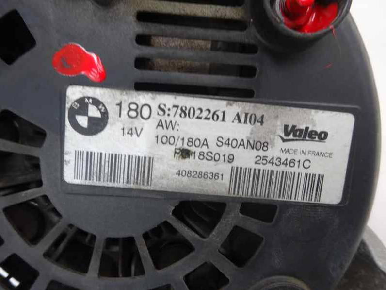 ALTERNADOR BMW SERIE 1 BERLINA 2008 2.0 TURBODIESEL (143 CV)