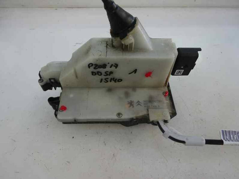 CERRADURA PUERTA DELANTERA DERECHA PEUGEOT 208 2017 1.6 BLUE-HDI FAP (75 CV)