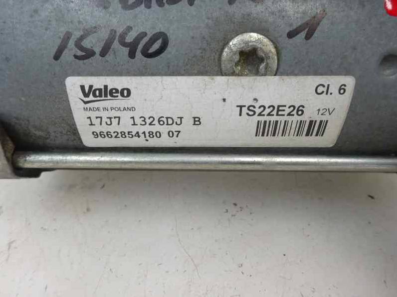 MOTOR ARRANQUE PEUGEOT 208 2017 1.6 BLUE-HDI FAP (75 CV)