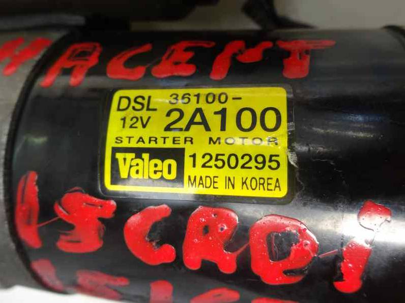 MOTOR ARRANQUE HYUNDAI ACCENT 2006 1.5 CRDI (110 CV)