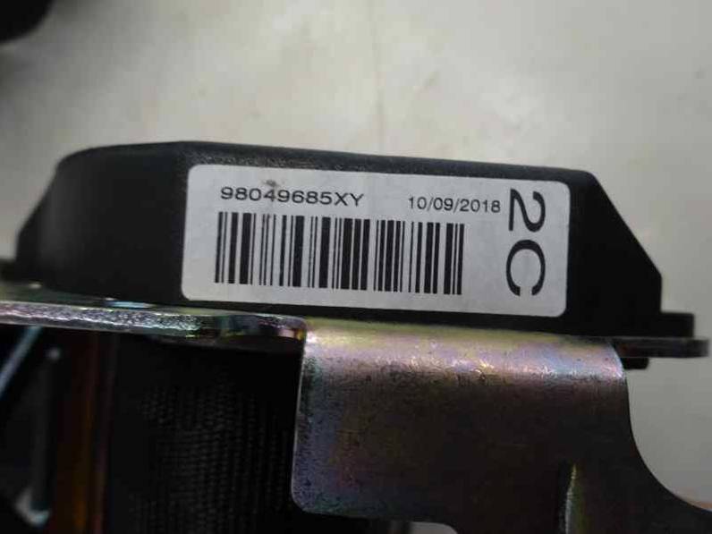 CINTURON SEGURIDAD TRASERO CENTRAL CITROEN C ELYSEE 2019 1.5 BLUE-HDI FAP (102 CV)