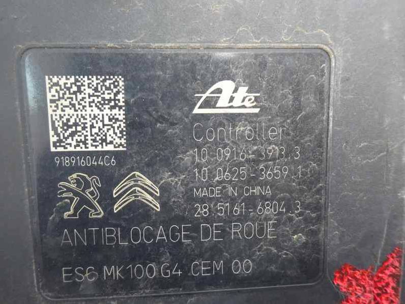 ABS CITROEN C ELYSEE 2019 1.5 BLUE-HDI FAP (102 CV)