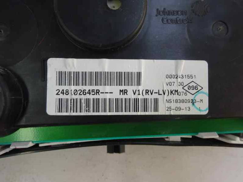 CUADRO INSTRUMENTOS DACIA DUSTER 2013 1.5 DCI D FAP (109 CV)