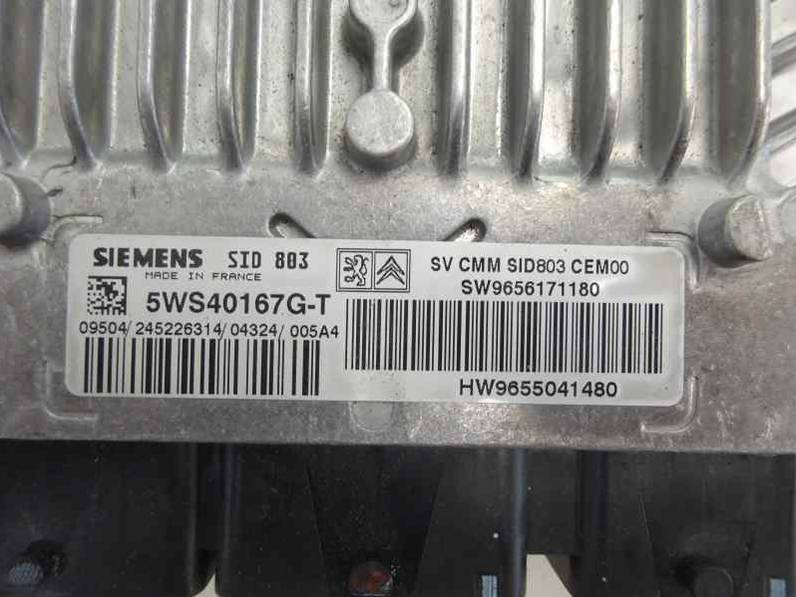 CENTRALITA MOTOR UCE PEUGEOT 407 2004 2.0 16V HDI FAP (136 CV)