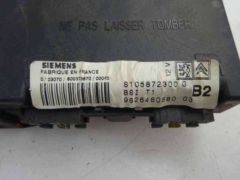 CAJA RELES FUSIBLES PEUGEOT 206 BERLINA 2000 1.4 (75 CV)