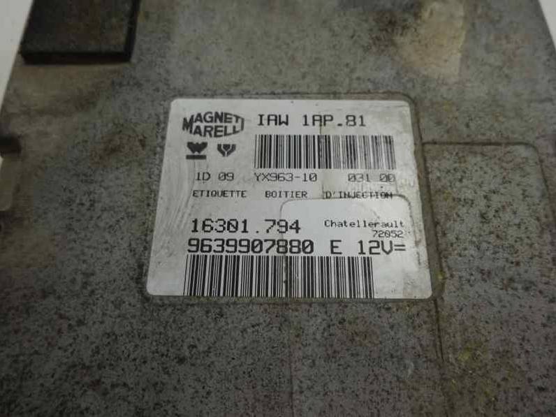 CENTRALITA MOTOR UCE PEUGEOT 206 BERLINA 2000 1.4 (75 CV)