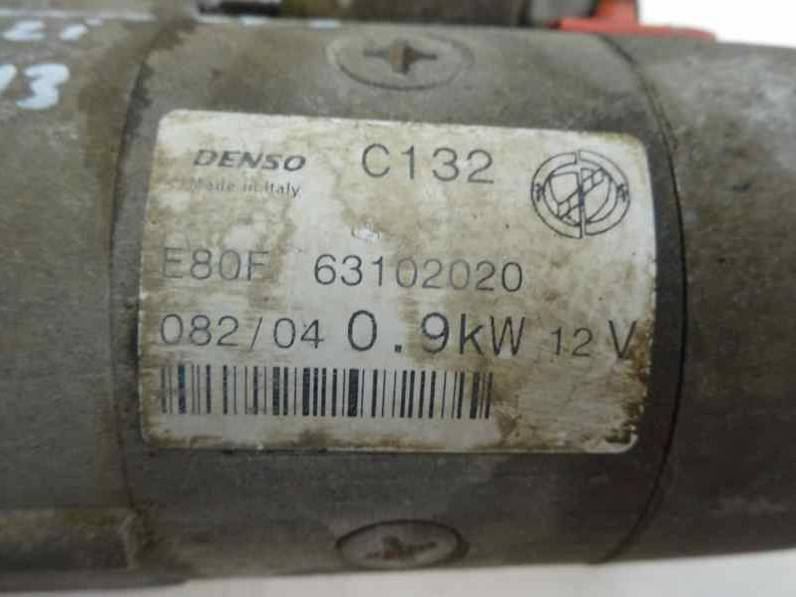 MOTOR ARRANQUE FIAT PUNTO BERLINA 2004 1.2 16V (80 CV)