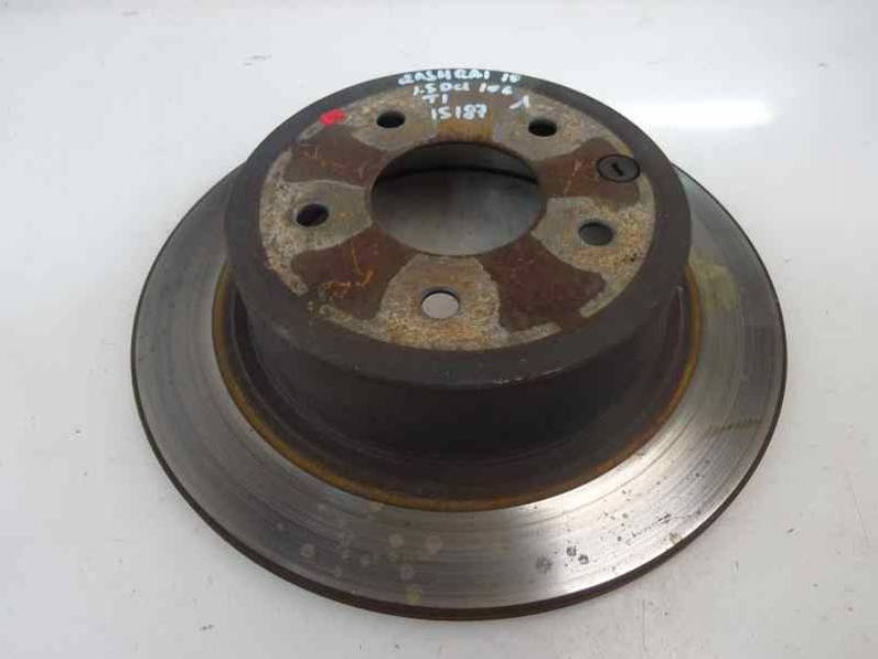 DISCO FRENO TRASERO NISSAN QASHQAI 2010 1.5 DCI TURBODIESEL (106 CV)